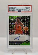2024-25 Mosaic YVES MISSI Rookie FOTL Green Auto RC Pelicans 5/5 PSA 10 Pop 1