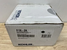 Kohler K-9136-SN Clearflo Square Design Tile-In Shower Drain - Polished Nickel