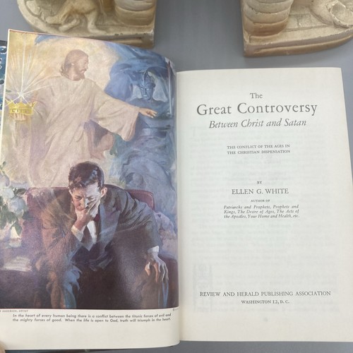 Ellen White THE GREAT CONTROVERSY BETWEEN CHRIST AND SATAN 1950 Hardcover - Bild 11 von 18