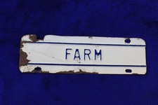 Vintage Farm License Topper Accessory Truck Studebaker Ford Chevy GMC Dodge Ram