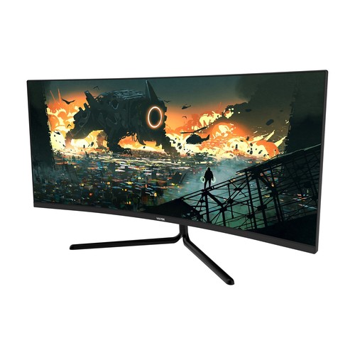 Viotek 34" Curved Gaming LED Monitor 144Hz 4ms 3440 X 1440 UWQHD 2X HDMI DP - Bild 7 von 10