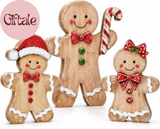Gingerbread Christmas Decorations Indoor, Christmas Gingerbread Home Decor