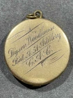 WW1 WWI US Army Military Bat. A 51st Artillery CAC Sweetheart Locket w/ Pictures