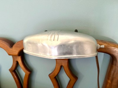 Art Deco Headboard Lamp | Aluminum Headboard Lamp | Art Deco Reading Lamp