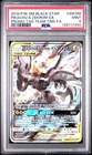 PSA 9 Pikachu & Zekrom GX SM168 Tag Team Alt Art Pokemon Card