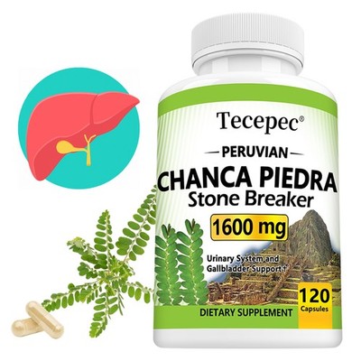Chanca Piedra 120 Capsules x 3 Bottle  Stone Breaker Healthy Urinary,Gallbladder