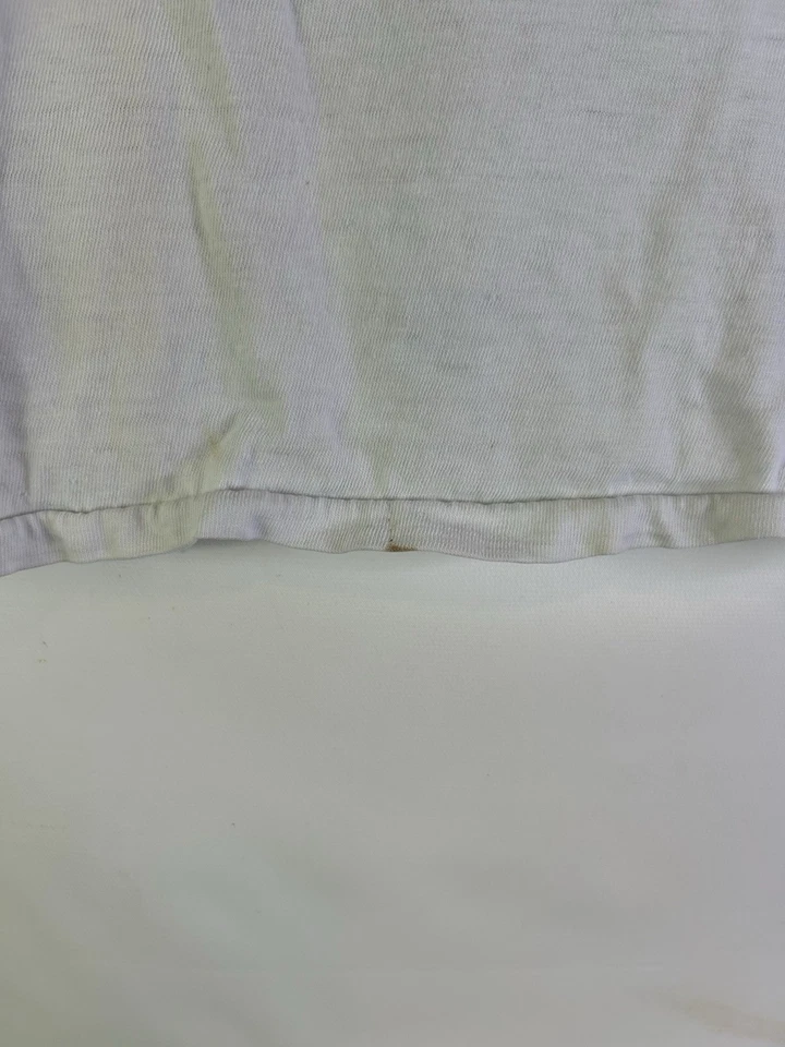 Camiseta vintage años 70 para mujer pequeña Budweiser angustiada timbre bebé Foto 2 de 4