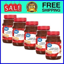 Great Value Classic Medium Roast Instant Coffee, 12 oz,5 pack