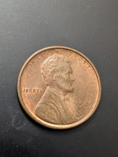 1909 VDB Lincoln Wheat Penny Cent ~ Gem BU (red) ~ Better Date!