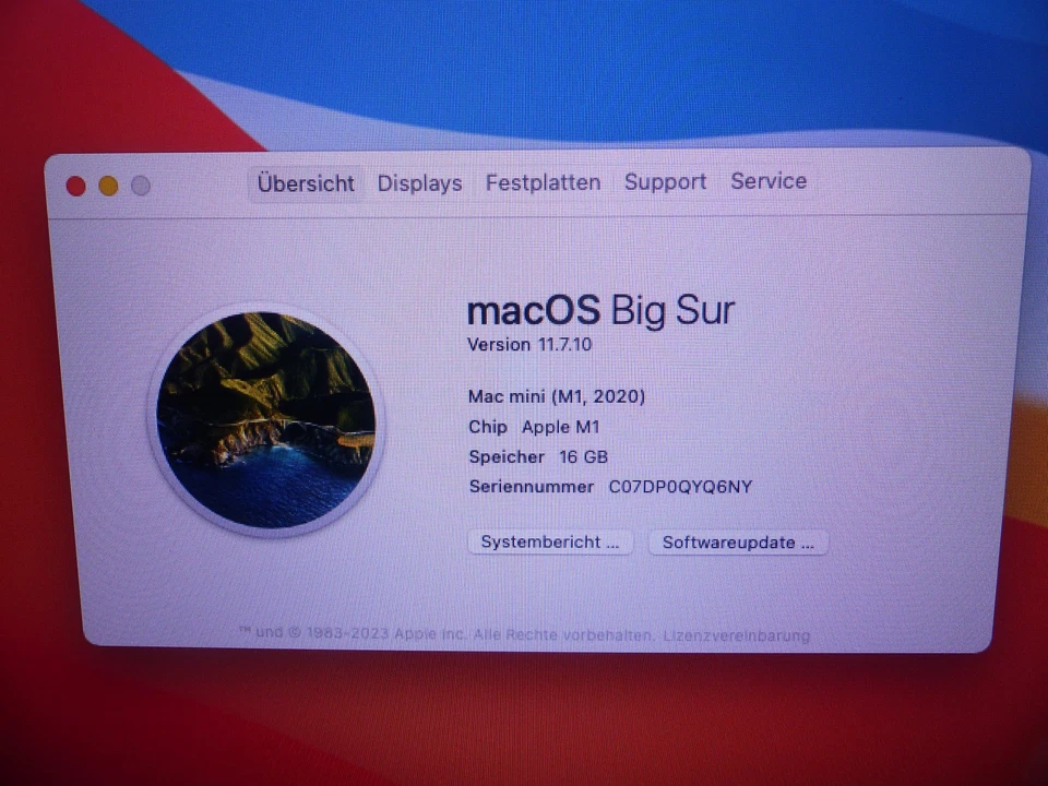 Apple Mac Mini M1 2020 16GB A2348 512GB 8C CPU 8C GPU Used - Image 2 of 4