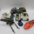 Vtg G.I. Joe Vehicle Craft Lot Incomplete Broken Missing Pieces