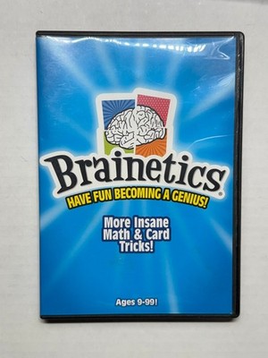 Brainetics DVD: More Insane Math & Card Tricks - Educational Genius System Ages
