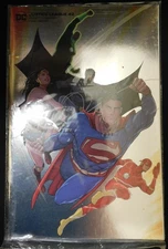 JUSTICE LEAGUE 42 DC CONVENTION FOIL VARIANT COMIC SEALED JANIN SNYDER 2020 NM