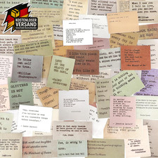 180 Stück wasserdichte Scrapbooking Aufkleber Motivierende Vintage Sticker Set f