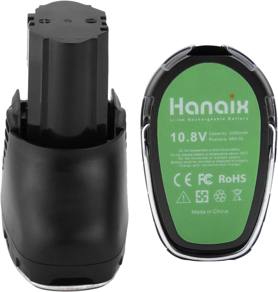 Shentec Batería de 10.8V 3.0Ah copatible con Dreel 855-02 855-01 Shentec Batería de 10.8V 3.0Ah copatible con Dreel 855-02 855-01