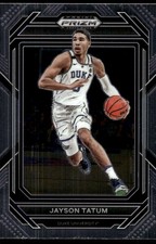 Jayson Tatum 2023 Panini Prizm Draft Picks #51 Duke Blue Devils NBA READ