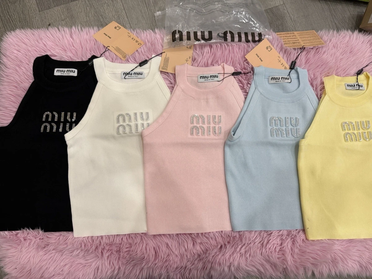 Women's Tank Tops Miu Miu for sale - eBay