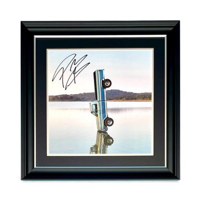 Post Malone SIGNED Framed F-1 Trillion Album Cover Photo & COA Music Autograph