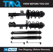 TRQ Front and Rear Suspension Kit Fits 12-17 Fiat 500