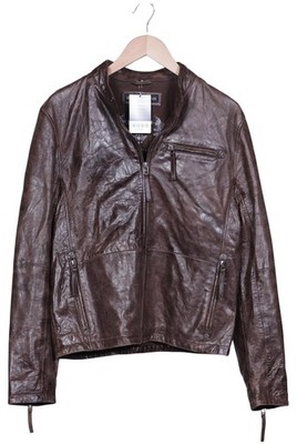 Mauritius Jacke Herren Anorak Jacket Kurzmantel Gr. M Leder Baumwoll... #wng5jpg