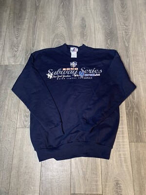 Vintage 2000 Subway Series World Series NY Yankees vs NY Mets Crewneck Size L