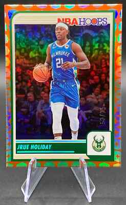 2023-24 Jrue Holiday /75 NBA Hoops Gravity Parallel SP #200 | Celtics & Bucks