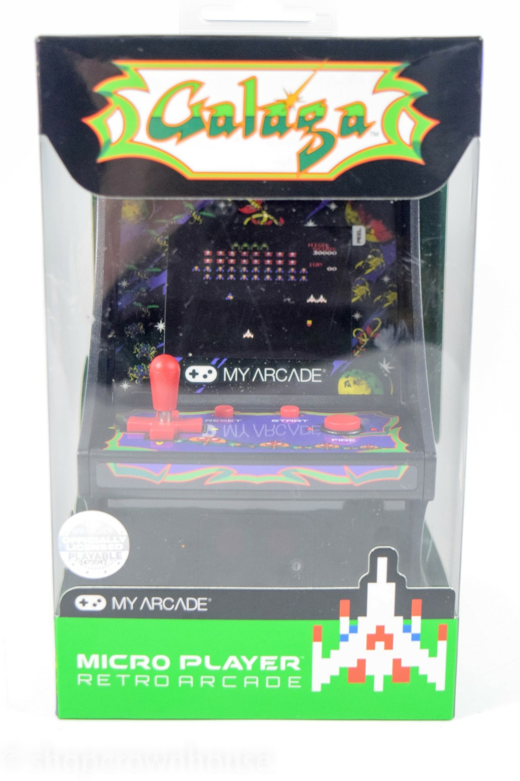 My Arcade Micro Player Mini Arcade Machine Galaga Video Game Fully