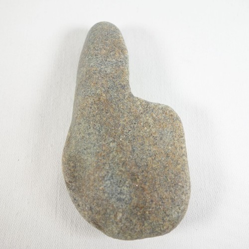 Genuine Natural Beach Surf Tumbled Unique Rock Shaped Like Finger from MA Coast
