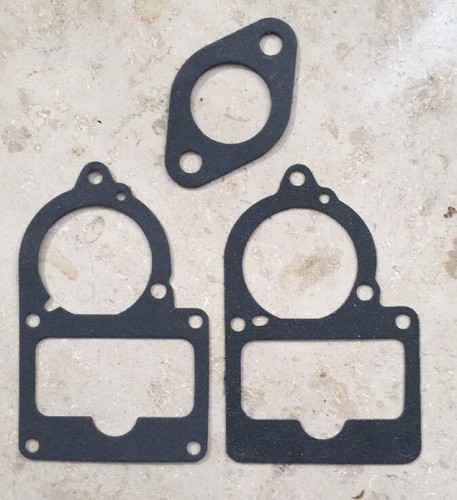 Carburetor Gasket Solex 30 PICT-2 Vergaserfuss And Cover Gasket for VW Beetle - Picture 2 of 2