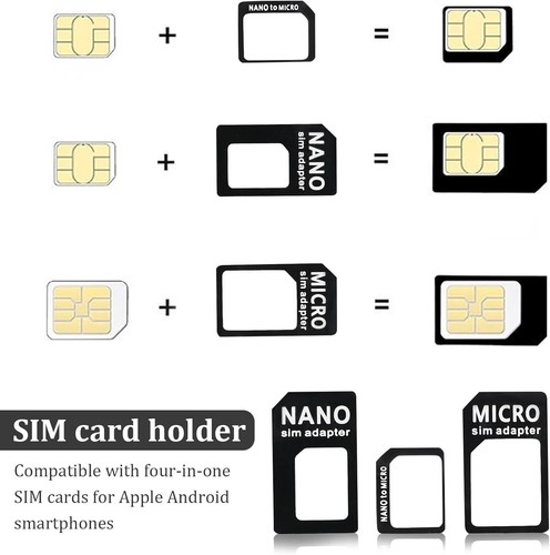 Sim Card adapter Slot Tray Sim Removal Tool Nano To Micro Converter Universal - 第 8/9 張圖片