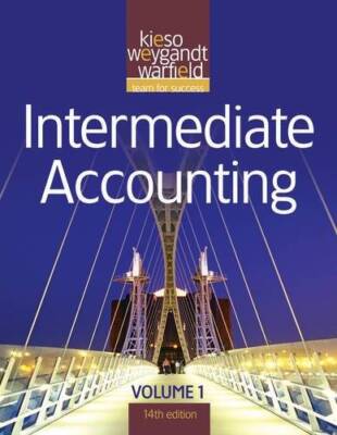 Intermediate Accounting (Volume 1) - Hardcover By Kieso, Donald E - GOOD