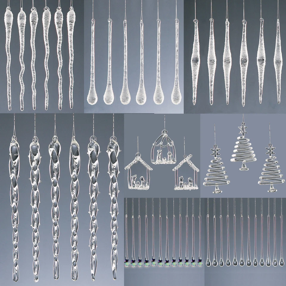 Premier Albero di Natale Vetro Decorazioni - Scelta Design