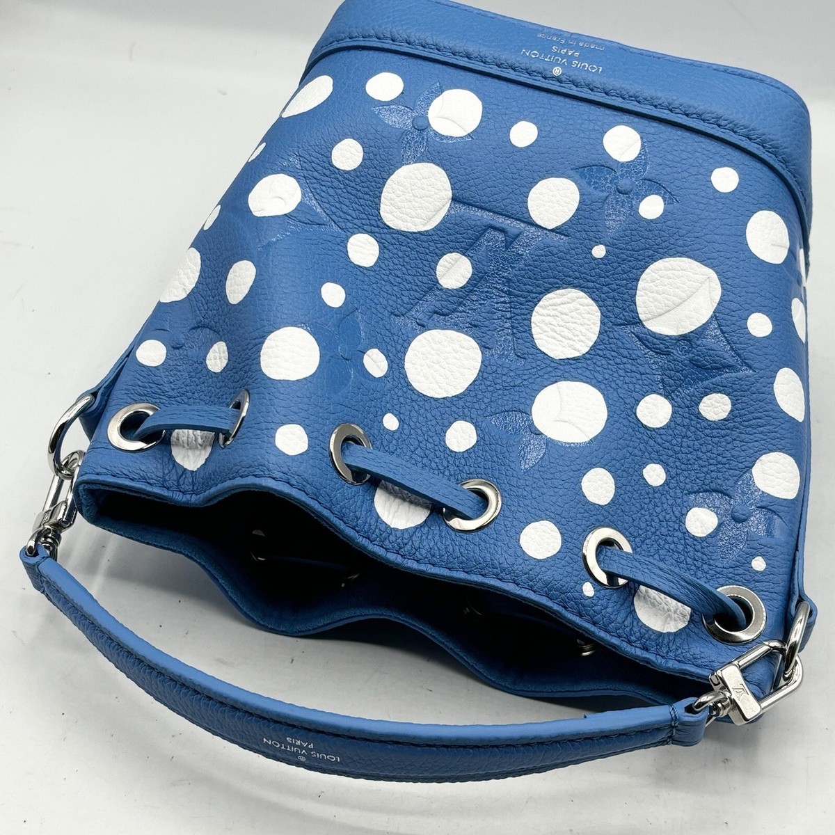 Auth Louis Vuitton x Yayoi Kusama 'Unused' Nano Noe 2023 Auth Louis Vuitton x Yayoi Kusama 'Unused' Nano Noe 2023
