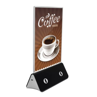 Menu Power Bank, Charging Station for 4 Devices for Restaurants & Cafes