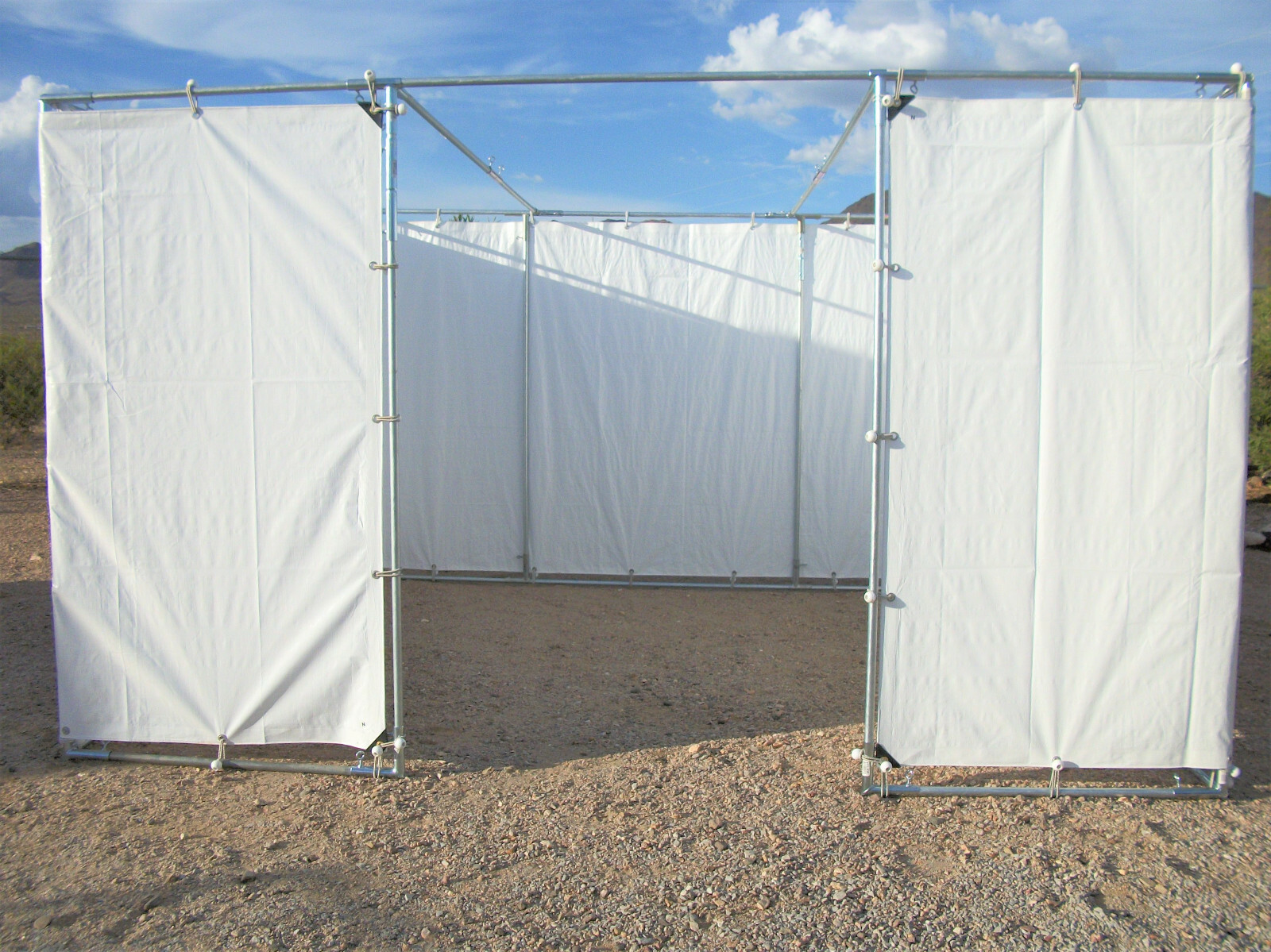 10' x 30' Sukkah Sukkot Kit Center 10ft Opening 1 5/8" Fitting PIPE NOT INCLUDED