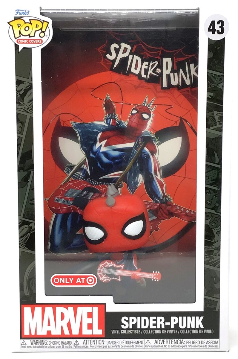 アメコミ Marvel Spider-Punk POP! Comic Covers 43 Funko Pop! Comic Cover Marvel Spider-Punk Vinyl Figure # 43