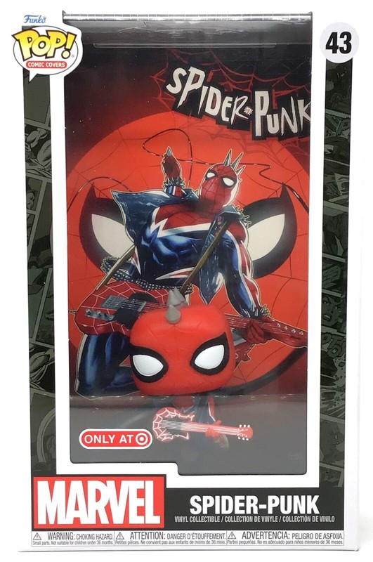 Funko Pop! Marvel Comic Covers Spider-Man Spider Punk #43 Target Exclusive