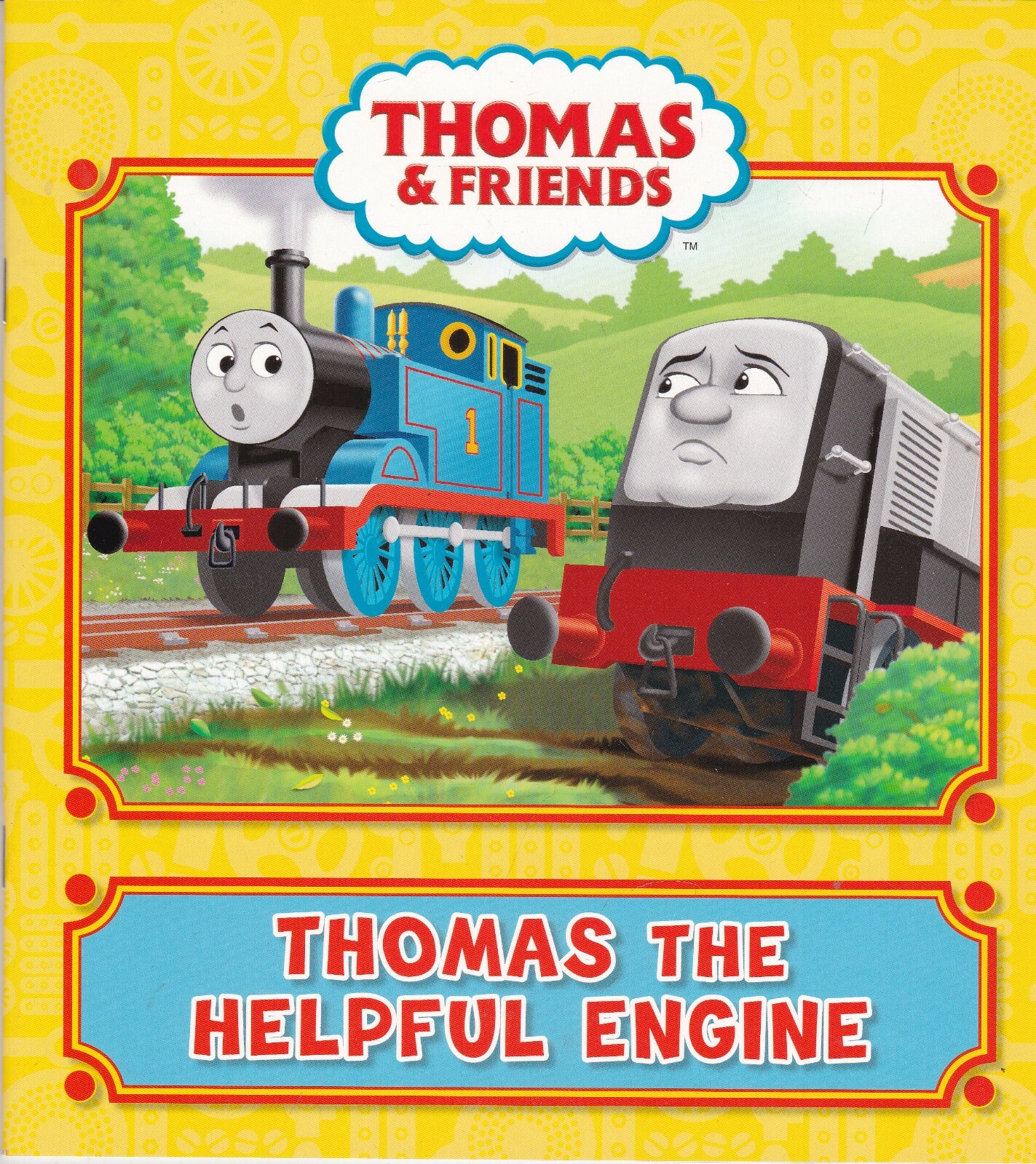 NEW, THOMAS THE TANK ENGINE & FRIENDS BOOK: THOMAS THE HELPFUL ENGINE
