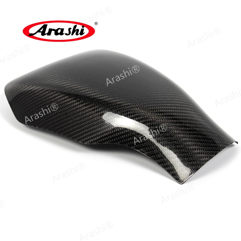 Carbon Fiber Gas Tank Cover Protector For Kawasaki Ninja 250 250R 2008-2012 2011 - Image 2 of 4