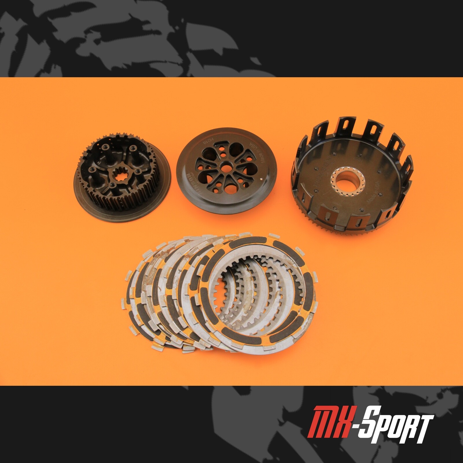 0617 2008 KX250F KX 250F HINSON Clutch Kit Primary Driven Basket Hub