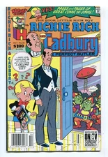RICHIE RICH AND CADBURY #1 - UFO / ALAINS GAG COVER - UNREAD COPY - 1990