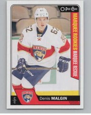 2016-17 O-Pee-Chee #709 Denis Malgin  RC Rookie Florida Panthers V100960