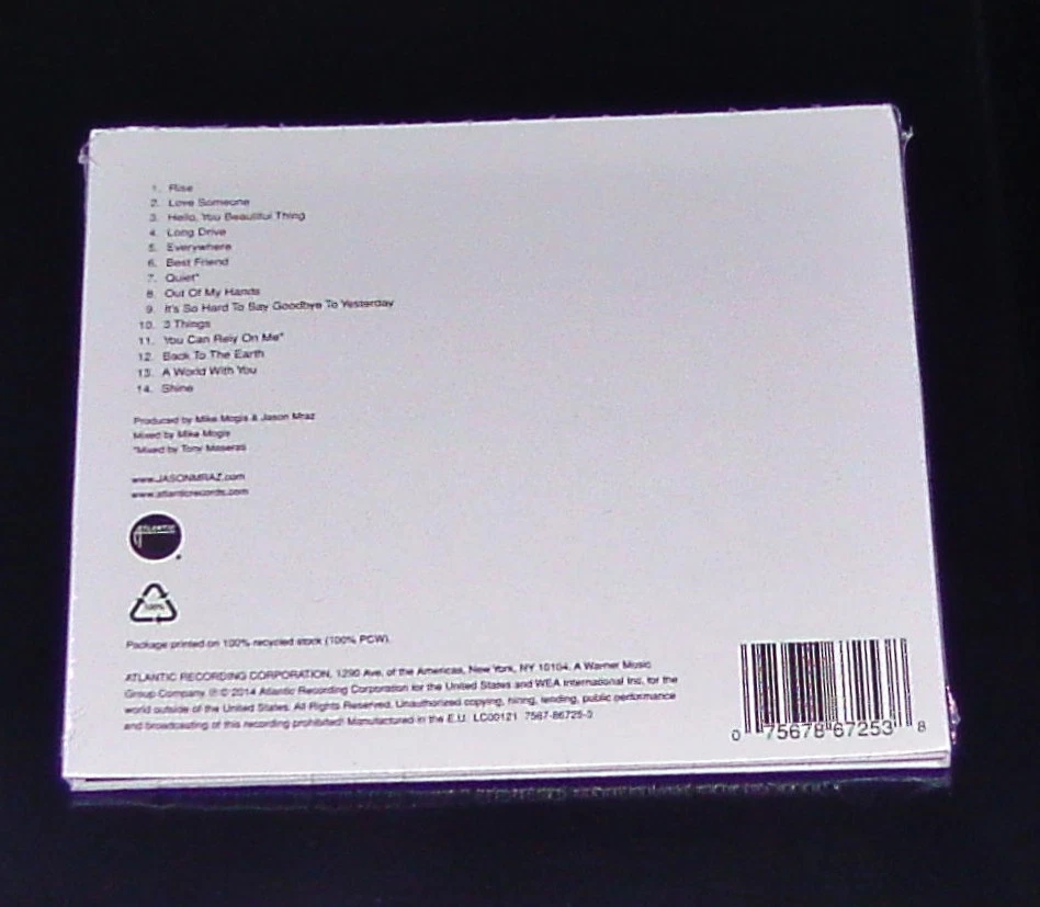 JASON MRAZ YES! CD SCHNELLER VERSAND NEU & OVP - Bild 2 von 2