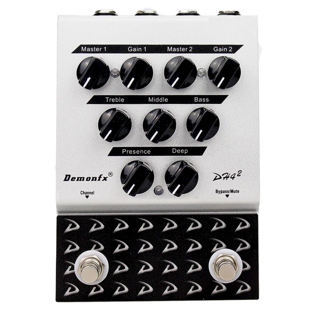 Demonfx DH4-2 Preamp and Overdrive Dual Channel with Deep Demonfx DH4-2 Preamp and Overdrive Dual Channel with Deep