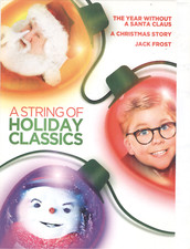 No Disc No Case ORIGINAL COVER ART A String Of Holiday Classics 2011 DVD cover 