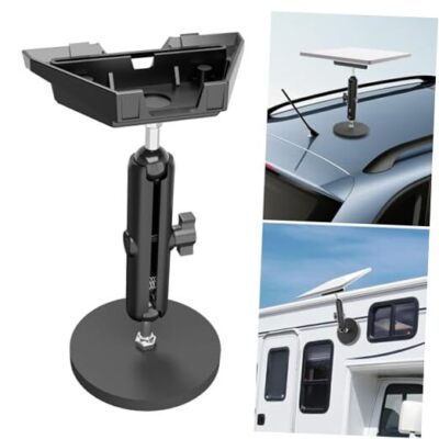 Starlink Adaptateur De Roue Gen 3 Pour Mât D'antenne Starlink V3, Support De Tige En Alliage D'aluminium, Support De Mât Starlink, Support De Montage Pour Tube De Diamètre 25 Mm à 53
