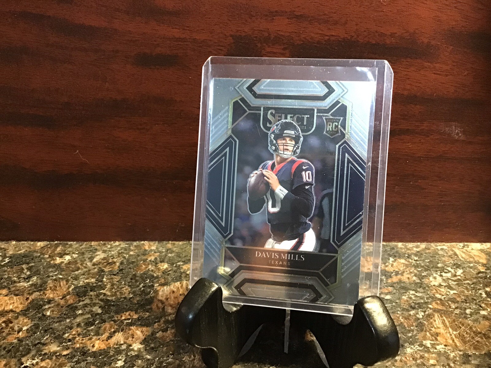 2021 Select Davis Mills Houston Texans Club Level RC #265