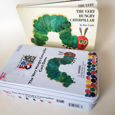 The Very Hungry Caterpillar Eric Carle Card Game 5 x 7 Board Book