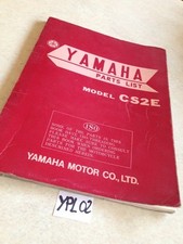 Yamaha CS2E 180 1969 First Edition Parts Catalog Motorcycle Spare Parts List