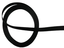 5 yards 3/8" Double-Sided Solid Black Grosgrain Ribbon 100 polyester